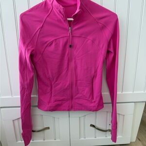 lululemon athletica Hot Pink Full-Zip Utility Jacket